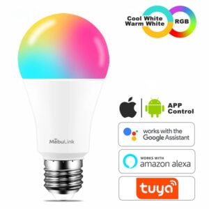 MebuLink Smart WiFi RGBCW LED Bulb E27 9W Color Changing Sri Lanka