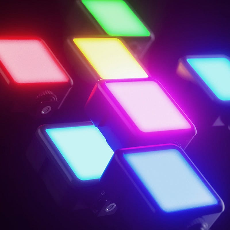 Rechargeable Mini RGB Light for Photography and Video.