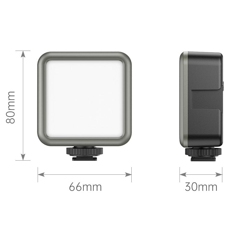 Compact RGB LED Light for Photography and Video.