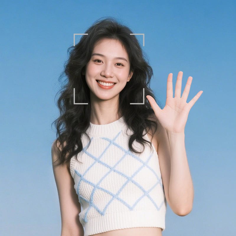 Tracking selfie stick with tripod for hands-free videos and photos. Compact, portable, ideal for vlogging, live streaming, and content creation with smart tracking technology.