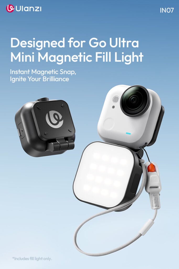 Ulanzi IN07 mini magnetic fill light official overview