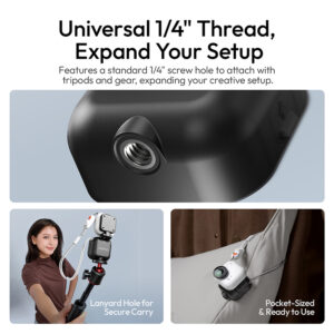 Ulanzi IN07 500mAh battery indicator charging status