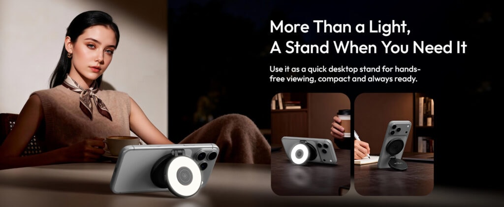 Ulanzi LM21 package contents fill light magnetic ring cable manual