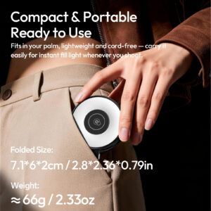 Ulanzi LM21 touch dial brightness temperature control