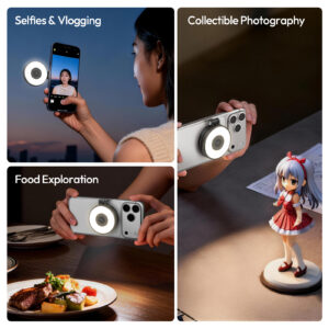 Ulanzi LM21 180 degree flip arm extended angles