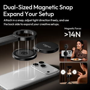 Ulanzi LM21 Type-C charging port 500mAh battery