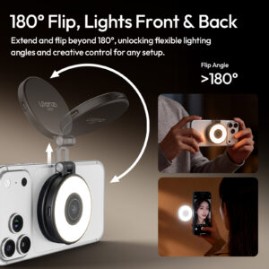 Ulanzi LM21 desktop stand mode hands-free surface