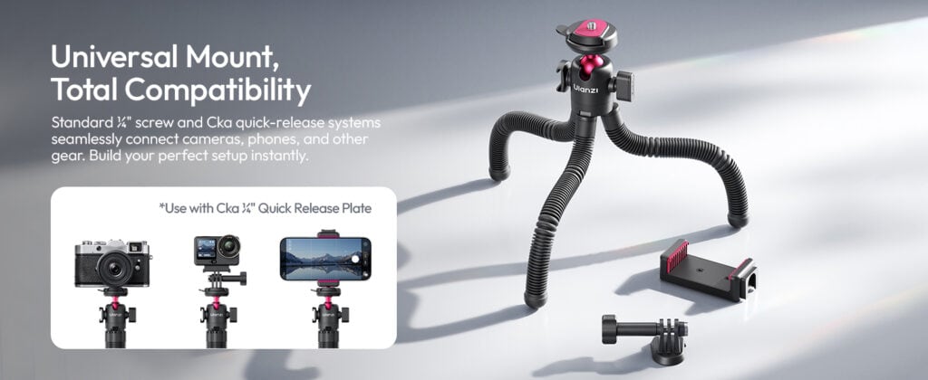 Ulanzi MT91 rotatable cold shoe light microphone vlog