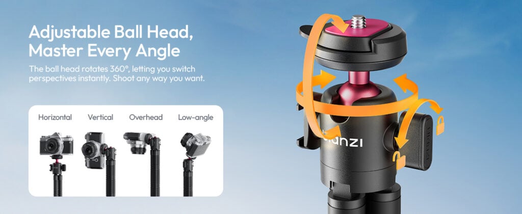 Ulanzi MT91 wireless Bluetooth remote 10m selfie group