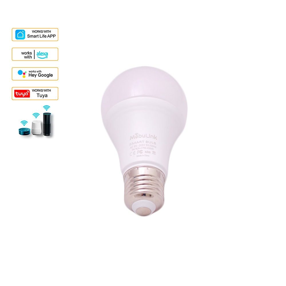 MebuLink Smart WiFi RGBCW LED Bulb E27 9W Color Changing Sri Lanka